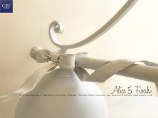 画像2: Ribbon 2灯シャンデリア Alice (2)