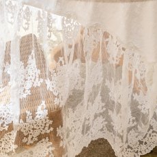 画像7: Chez moi イタリア テーブルクロス Flora リネン レース (7)